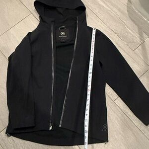 MENS AETHER BLACK LIGHTLY LINED JACKET SIZE 1 (Small)